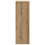Plant Stand Artisan Oak 33x33x100 cm Engineered Wood 852959