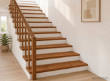 Stair Tread 20 pcs 80 x 30 x 2 cm Brown Solid Oak Wood 3449520