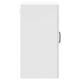 Kitchen Wall Cabinet with Glass Door Lucca Concrete Grey Engineered Wood 853911