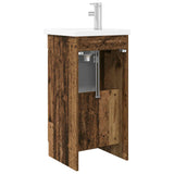 Bathroom Vanity with Sink Old Wood 42 x 40 x 84.5 cm 890092
