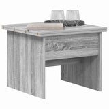 Coffee Table Grey Sonoma 55 x 54.5 x 45 cm Engineered wood 887414