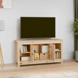 TV Cabinet 103x36,5x52 cm Solid Wood Pine 814574