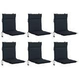 6-Piece High Back Chair Cushions GEMERT 6 pcs 100% Polyester 946461
