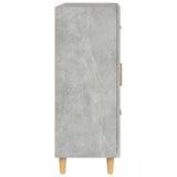 Sideboard Concrete Grey 69,5x34x90 cm Engineered Wood 812208