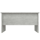 Coffee Table Concrete Grey 80x50x42.5 cm Engineered Wood 809732
