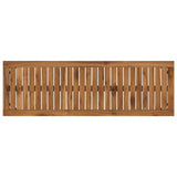Garden Bench 108.5 x 35 x 45 cm Solid Acacia Wood Rectangular 901297