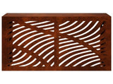 Air Conditioner Cover Rusty 90 x 40 x 60 cm Weathering Steel 8014100