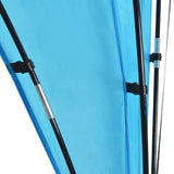 Party Tent Arch 450x450x265 cm Light Blue 91570