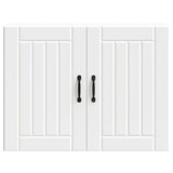 Kitchen Wall Cabinet Lucca White Engineered Wood 853827