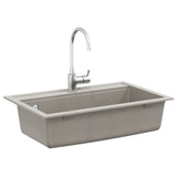 Sink Grey 795 x 505 mm Granite 42028389