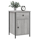 Bedside Cabinet Grey Sonoma 40x42x60 cm Engineered Wood 825909
