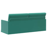 3 Seater Sofa Turquoise 190 x 81 x 82 cm Velvet 42041130