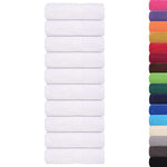 Wash Towels 50 pcs FROGN White 30x30 cm 100% Cotton 136644