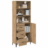 Highboard Artisan Oak 69.5 x 34 x 180 cm Engineered Wood 3415942