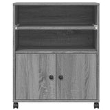 Printer Stand with Wheels Grey Sonoma 60x48x74 cm 840637