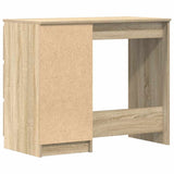 Desk Sonoma Oak 90x45x76 cm Engineered Wood 801376