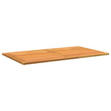 Table Top Oil Natural 120 x 70 x 2 cm Solid Acacia Wood 4108097
