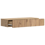 Wall-Mounted Side Table Artisan Oak 87.5 x 34.5 x 17 cm 898334