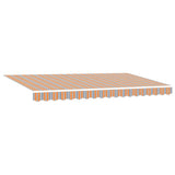 Retractable Awning Multicolour 400 x 200 cm Fabric 3329843
