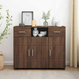 Wooden Cabinet Brown Oak 88.5 x 30.5 x 73 cm Engineered Wood 880288