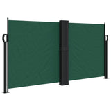 ZNTS Retractable Side Awning Dark Green 120x600 cm 4004605