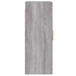 Wall Mounted Cabinets 2 pcs Grey Sonoma Engineered Wood 3197903