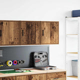 Garage Wall Cabinets 2 pcs Old Wood Engineered Wood 860640