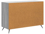 Sideboard Grey Sonoma 89 x 34.5 x 80 cm Engineered Wood 895571