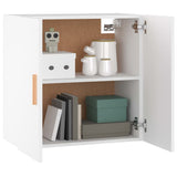 Wall Cabinet White 60x30x60 cm Engineered Wood 812888