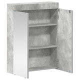 Bathroom Mirror Cabinet TULUM Concrete Grey 60 x 16.5 x 78 cm 880364