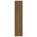 ZNTS Book Cabinet/Room Divider Brown Oak 60x30x135 cm Engineered Wood 813607