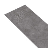 Flooring Planks 36 pcs Concrete Grey 5.02 m PVC 42046308
