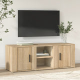 TV Cabinet Sonoma Oak 100x31.5x35 cm Engineered Wood 819431