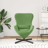 Egg Chair Light Green 63 x 73 x 90 cm Velvet 42002759