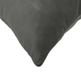 Cushion with Pillow HEERLEN 12 pcs Dark Grey Velvet 925635