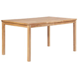 4 Piece Garden Dining Set Solid Wood Teak 3157197