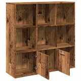 Book Cabinet Old Wood 98x29x97.5 cm Engineered Wood 855966