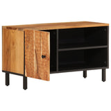 TV Cabinet 80x33x46 cm Solid Wood Acacia 356870