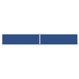 Retractable Side Awning Blue 180x1200 cm 318076