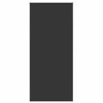 Roller Blind Blackout 120 x 230 cm Black 240167