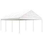 Gazebo with Roof White 6.69x4.08x3.22 m Polyethylene 3155511