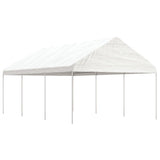 Gazebo with Roof White 6.69x4.08x3.22 m Polyethylene 3155511