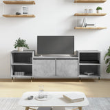 TV Cabinet Concrete Grey 160x35x55 cm Engineered Wood 831336