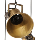 Hanging Lamp 25 W Antique Brass 30x30x100 cm E27 371856