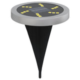 Solar Ground Lights with Ground Spikes Outdoor 12 pcs Warm White 4008199