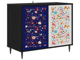 Sideboard MAINZ Black Oak 69 x 33 x 76 cm Engineered Wood 8006944