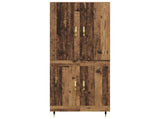 Highboard Old Wood 69.5 x 34 x 180 cm Engineered Wood 3415819