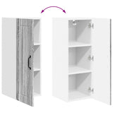 Wall Cabinet LUCCA Grey Sonoma 30 x 31 x 80 cm Engineered Wood 885017