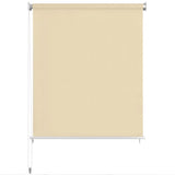 Outdoor Roller Blind 200x230 cm Cream 43454