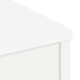 Side Cabinets 5 pcs "ODDA" White 40x24x79 cm Solid Wood Pine 3365357